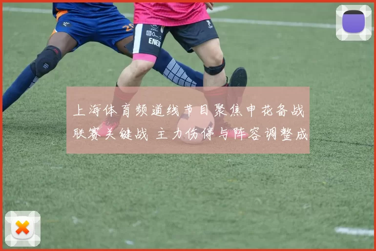 上海体育频道线节目聚焦申花备战联赛关键战 主力伤停与阵容调整成看点