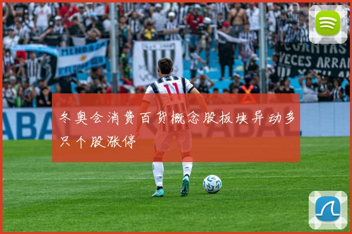 冬奥会消费百货概念股板块异动多只个股涨停